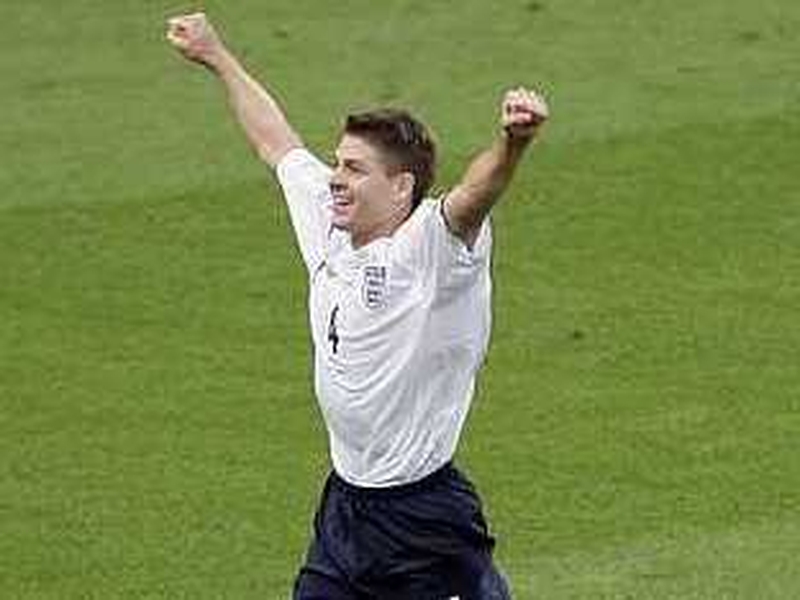 Steven Gerrard should take his place in the centre of England's midfield tomorrow