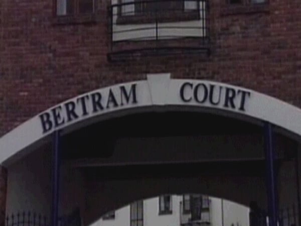 Bertram Court - Scene of attack