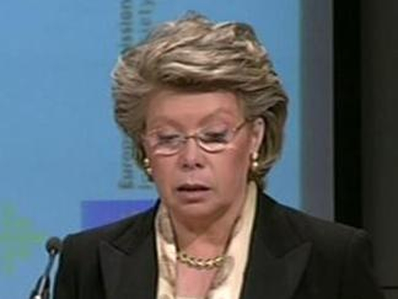 Viviane Reding - ComReg conference on digital dividend