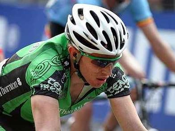 David O'Loughlin suffered a puncture that cost him dearly on the fifth stage of the FBD Insurance RÁS