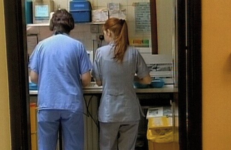 Nurses - Fifth day of work-to-rule