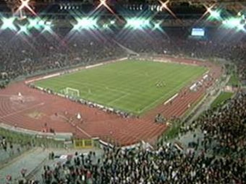 Olympic Stadium, Rome - Violence marred match