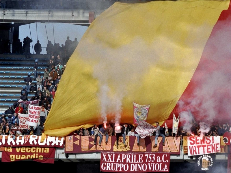 Roma fans largely avoided confrontation with police