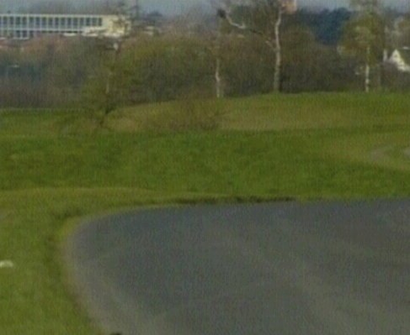 Military Road - Car hit a fence