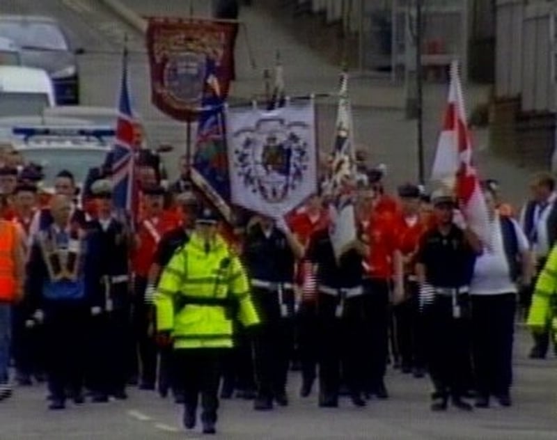 Northern Ireland - Peaceful march