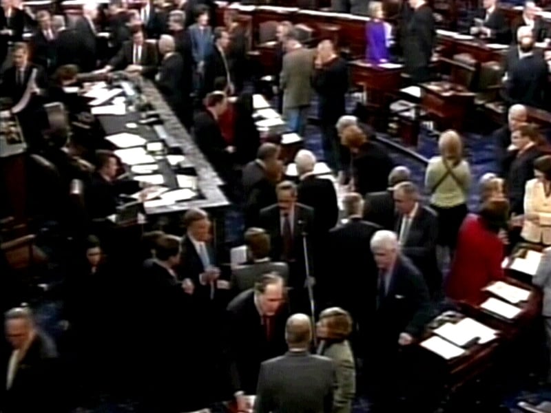 US Senate - Tax breaks sweeten bill
