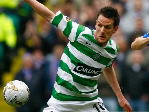 Jan Vennegoor of Hesselink missed several good chances for the Bhoys