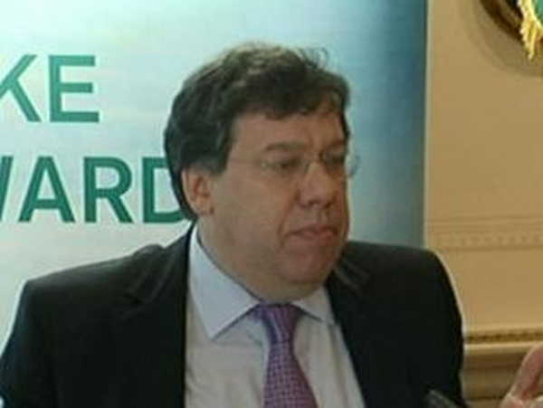 Finance Minister Brian Cowen - Pre-Budget Outlook