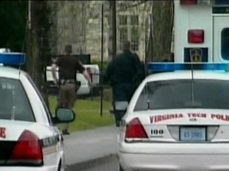 Virginia Tech campus - 32 believed dead in shooting