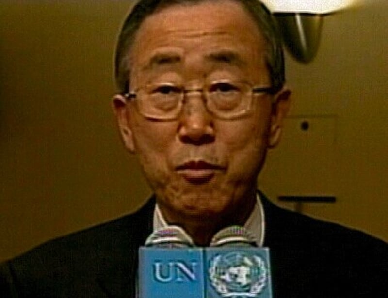 Ban Ki-moon - Hopes stand-off can be resolved through dialogue