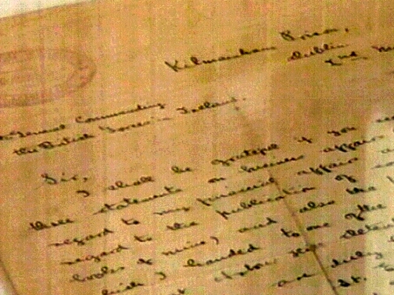 Pearse letter - Acquired by Museum