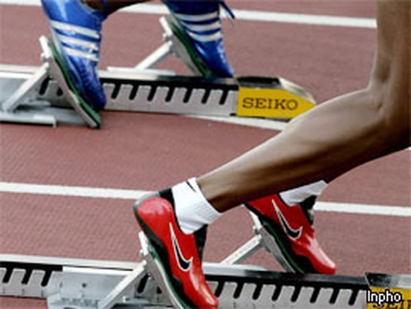 Hurdler suspended after positive test