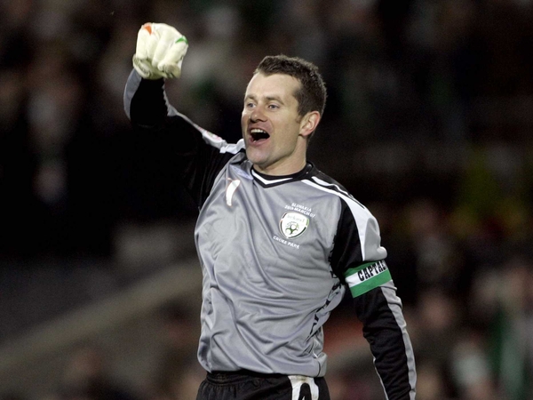 Shay Given made his international debut at 19