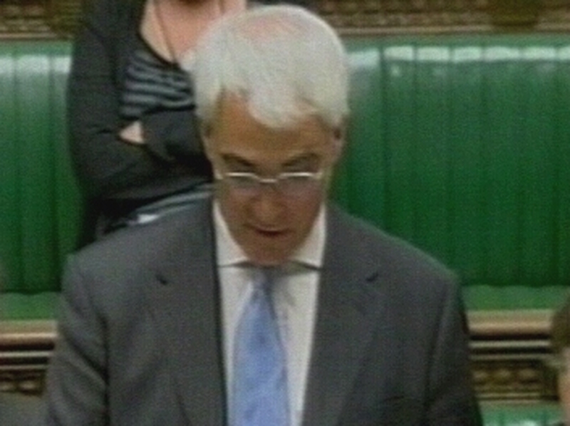 Alistair Darling - Announced inquiry last week