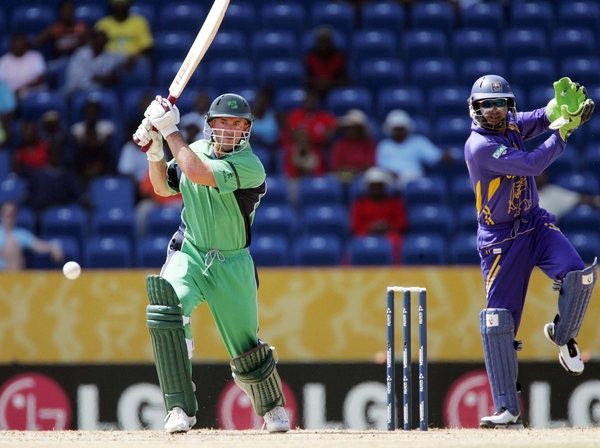Jeremy Bray in action during his 20-run haul