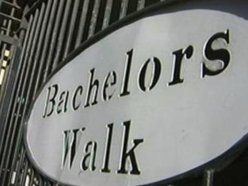 Bachelors Walk - Raided by garda