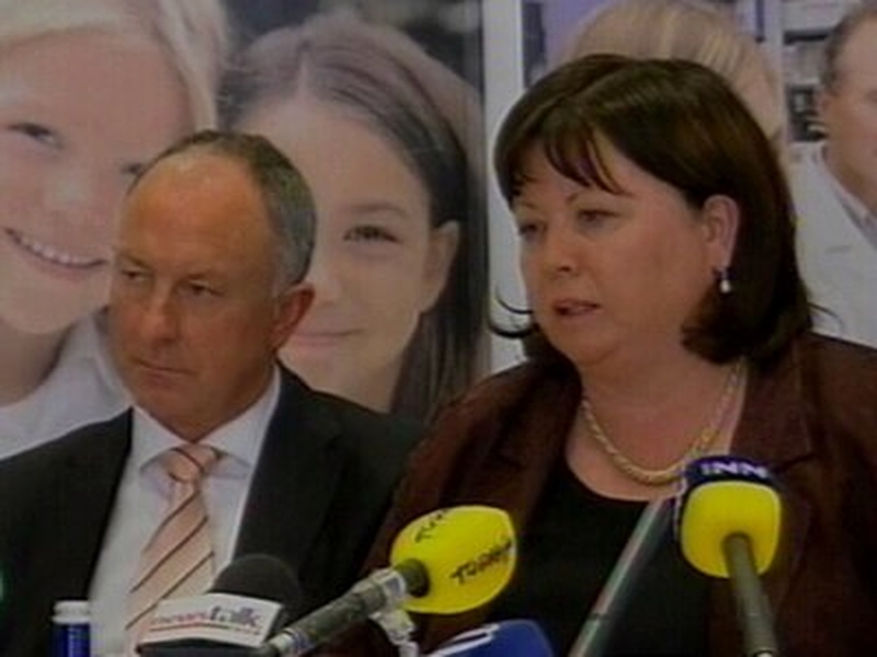 Dermot Ahern &amp; Mary Harney - At launch of redress scheme