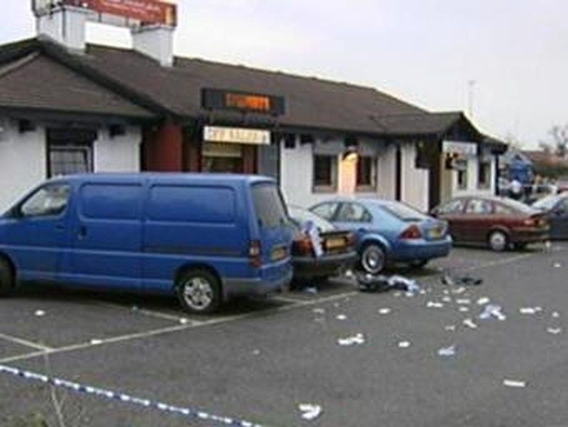 West Belfast - Shooting outside pub