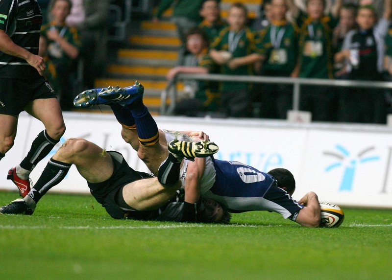 Captain Felipe Contepomi scored the first of five tries in Leinster's 31-0 win over Border Reivers