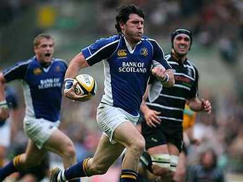Shane Horgan scored for Leinster, but gifted one to Cardiff in return