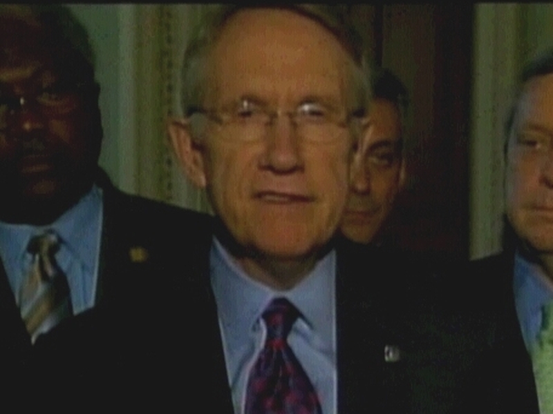 Harry Reid - 'Still about 15 issues to resolve'