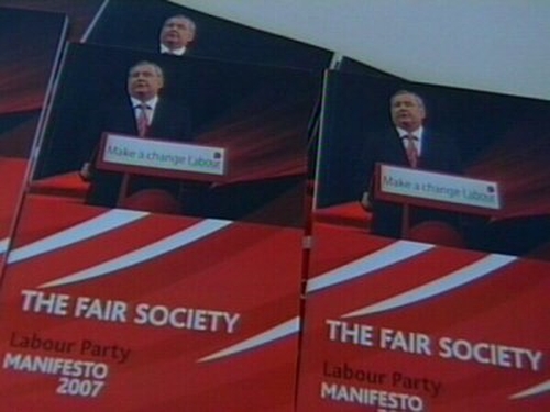 Labour Party - The Fair Society manifesto