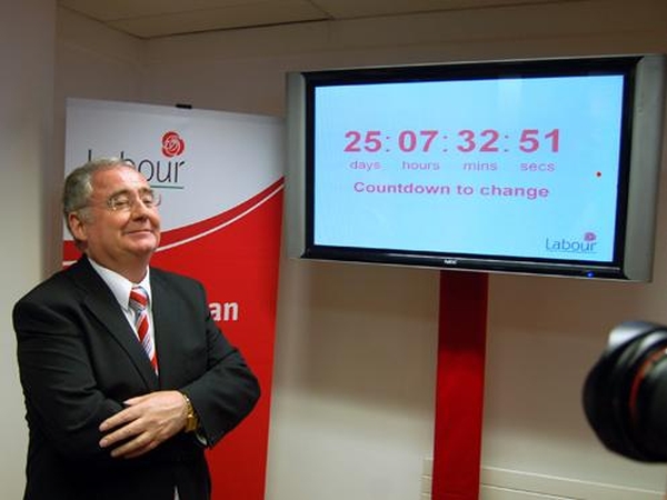 Pat Rabbitte - Labour up 1%