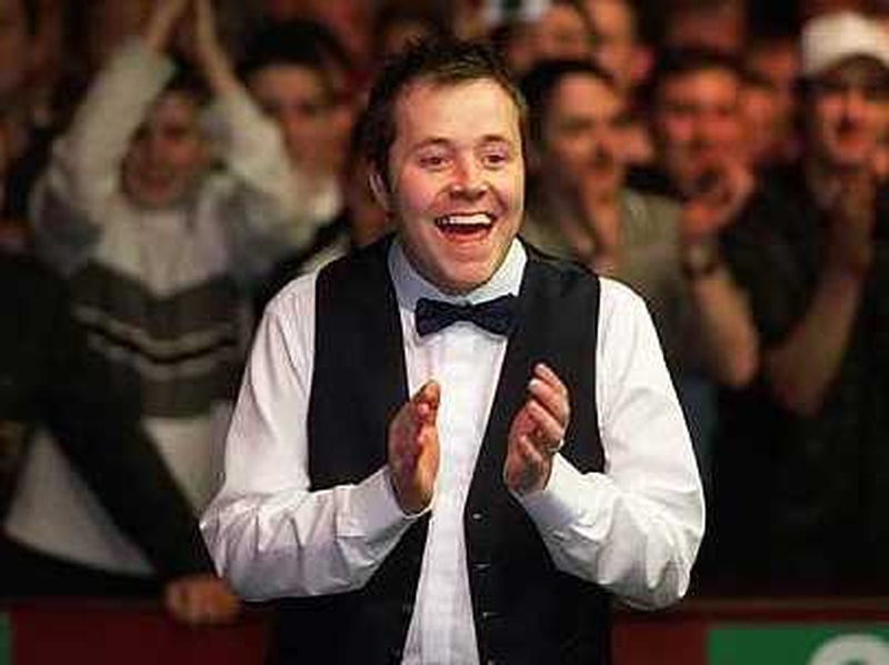 John Higgins continued where he left off at the Crucible in May
