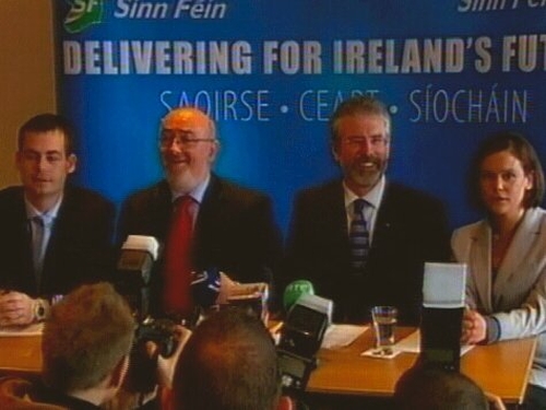 Sinn Féin - Showcased the party's 41 candidates