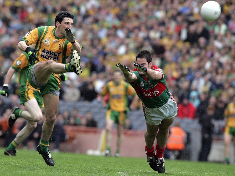 Donegal's Michael Hegarty is a doubt for Sunday's clash with Tyrone