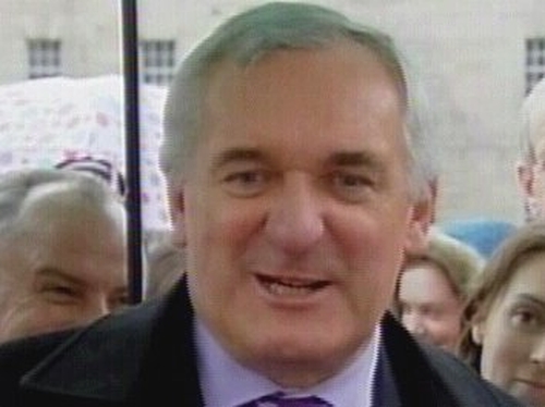 Bertie Ahern - Heard rumours last year