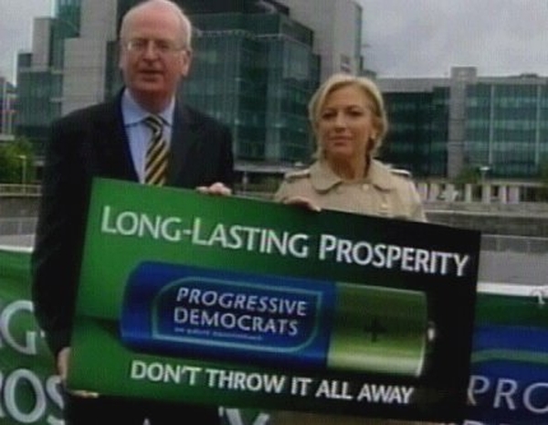 Michael McDowell - Poster campaign on long-lasting prosperity