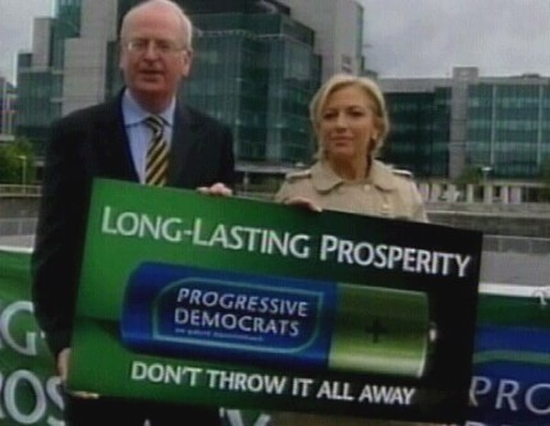 Michael McDowell - Poster campaign on long-lasting prosperity