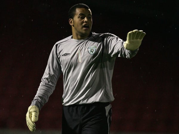 Republic of Ireland Under-21 goalkeeper Darren Randolph