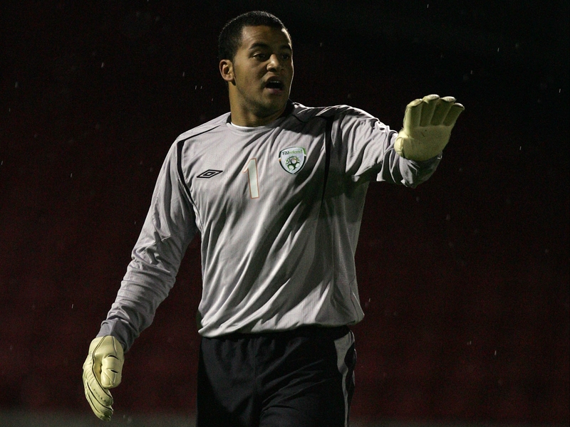 Republic of Ireland Under-21 goalkeeper Darren Randolph