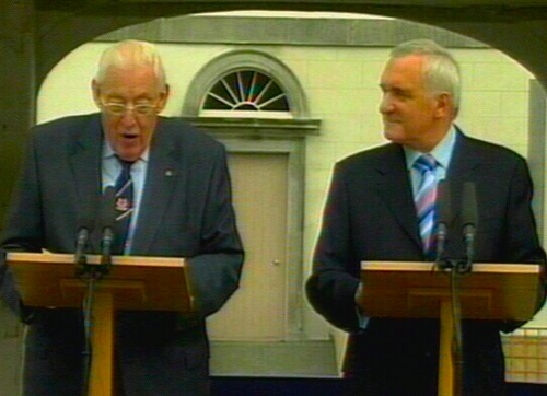 Paisley &amp; Ahern - Co Antrim meeting