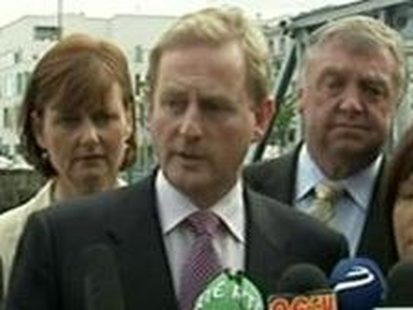 Enda Kenny - Support for FG up