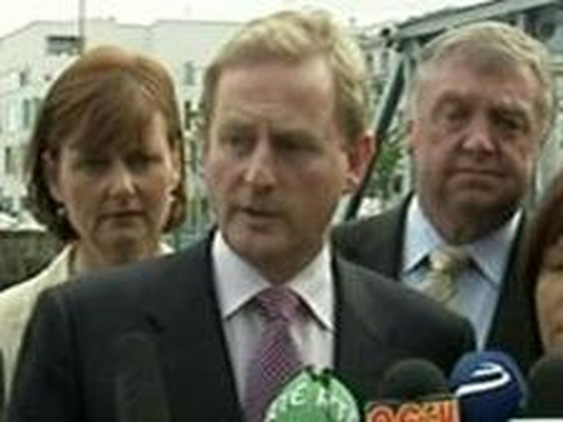 Enda Kenny - Support for FG up