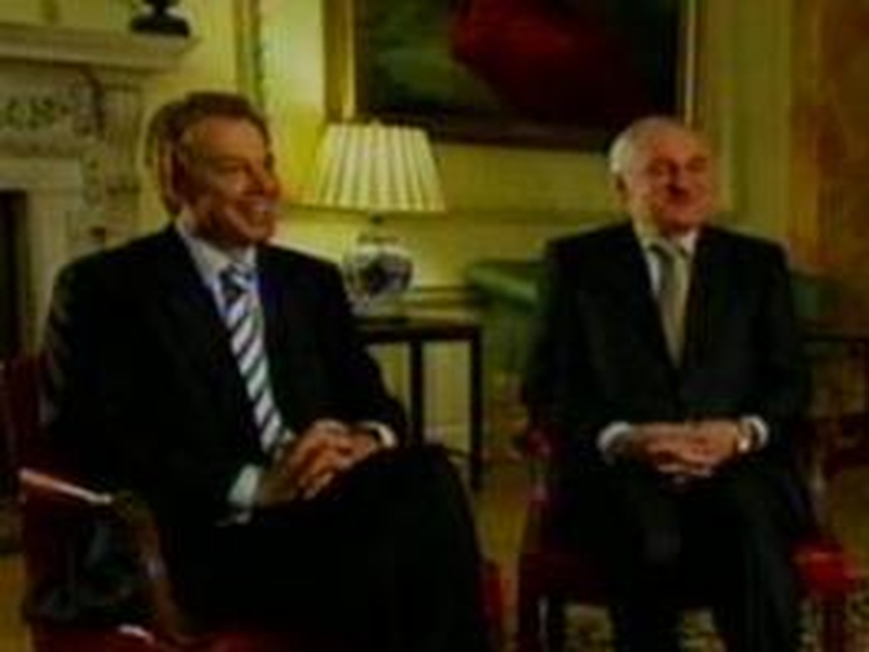 Blair & Ahern - Watch Brian O'Connell's interview