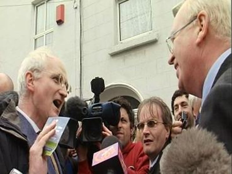 Rumble in Ranelagh - Michael McDowell is challenged to denounce a 'lying' PD pamphlet