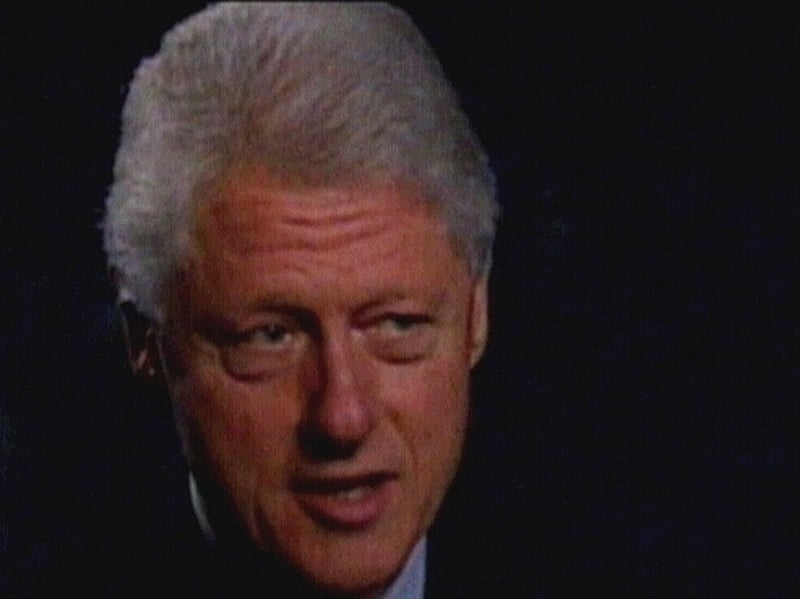 Bill Clinton - With Blair and Mitchell in FF broadcast