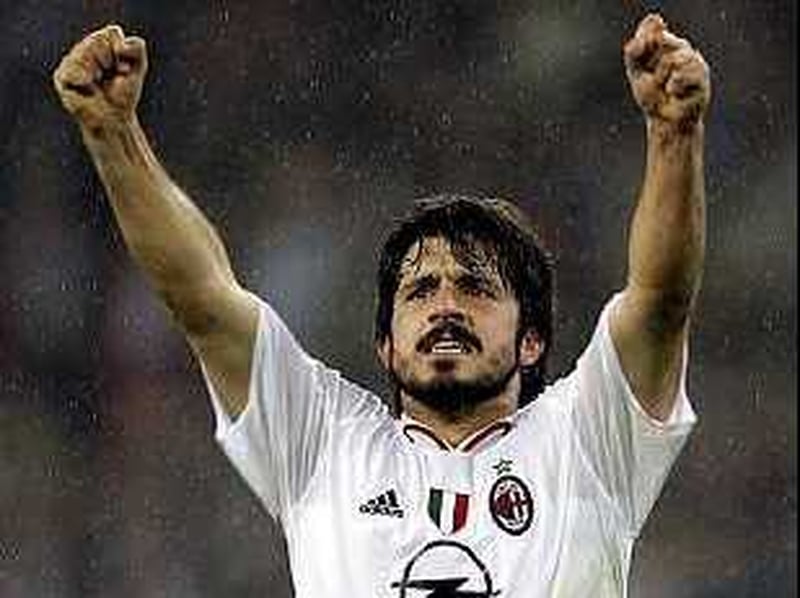 Gennaro Gattuso has suffered a cruciate ligament injury