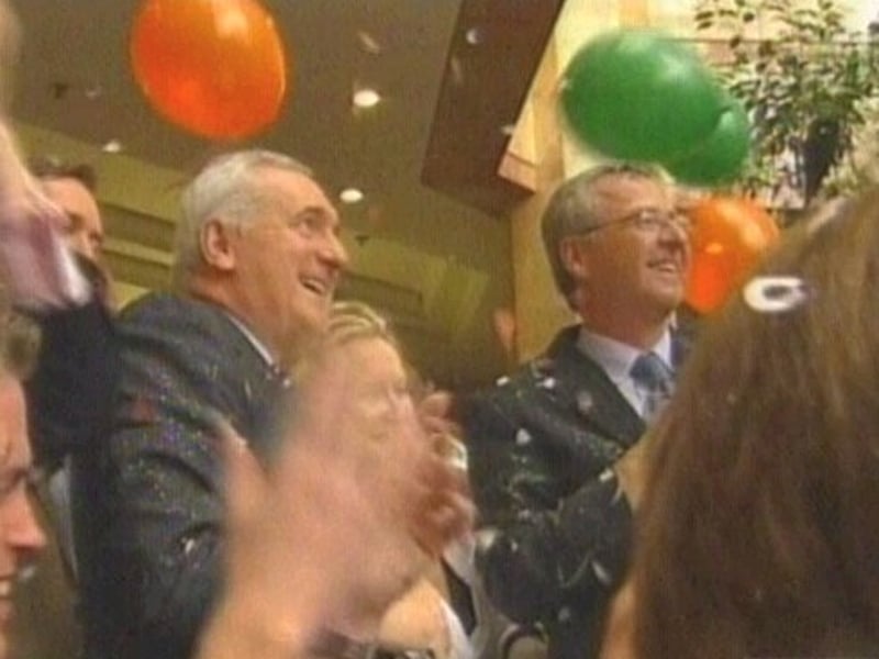 Bertie Ahern - Spoke of a campaign against him personally