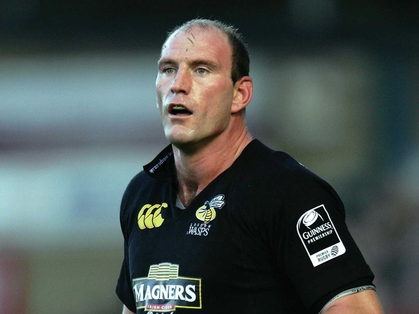 Lawrence Dallaglio lifted the Heineken Cup for a second time for Wasps