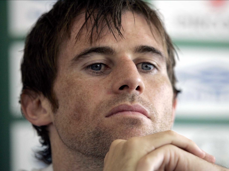 Kevin Kilbane, who will win his 79th cap at Giants Stadium, faces the media at yesterday's press conference