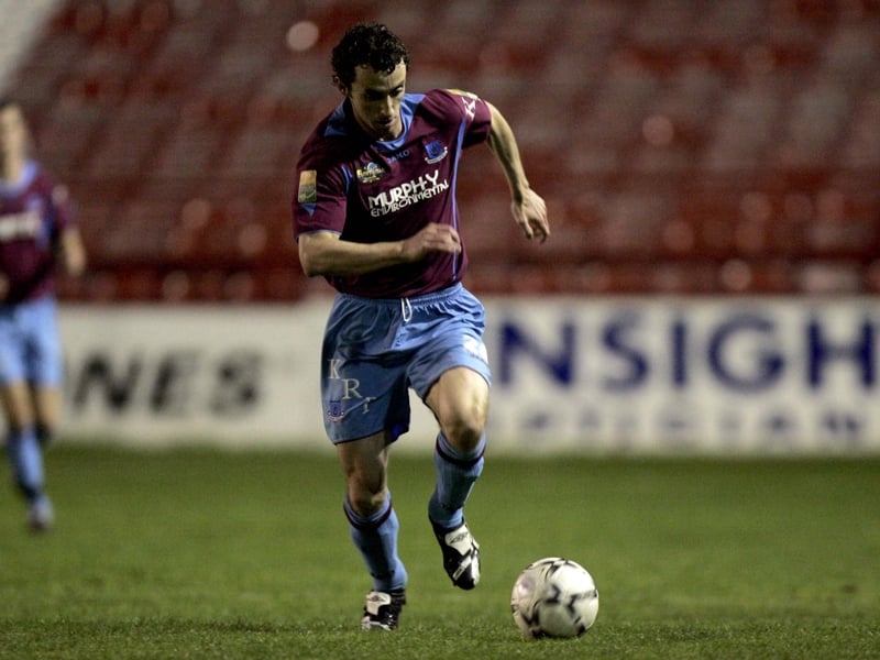 Ollie Cahill, scorer of Drogheda United's goal