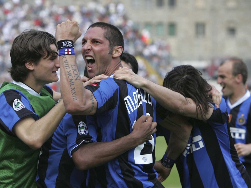 Marco Materazzi's penalty in the first half put the Nerazzurri on their way