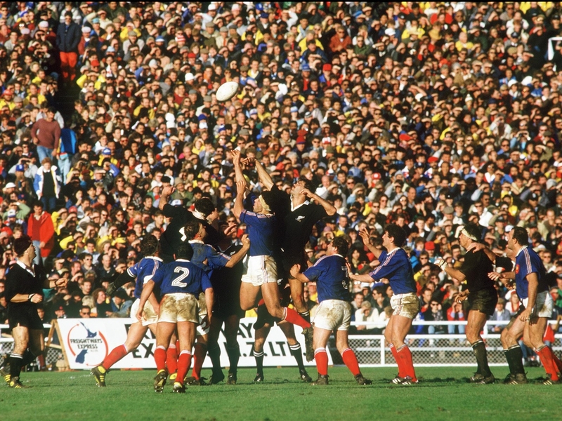 New Zealand beat France in the 1987 World Cup final at Eden Park