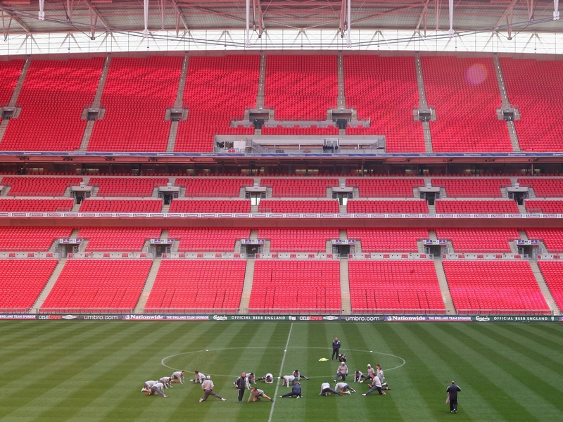 The Wembley playing surface will see much action on it over the coming months