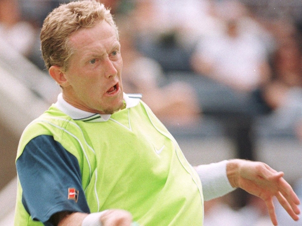 Jonas Bjorkman beat Spain's Oscar Hernandez in four sets to reach the last 16